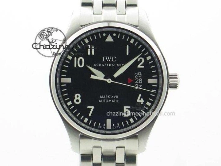MIROTIME 0507 Supportive Big Pilot IW501008 “Boutique London” SS ZF Best Edition Blue Dial on Blue Leather Strap A 7106